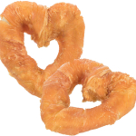 Denta Fun Chicken Heart [50ks], srdce z buvolí kůže omotané kuřecím masem — Náhled 5 z 5