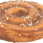 Denta Fun Chewing Pie [50ks], žvýkací koláč z buvolí kůže, ø 9 cm, 70 g — Náhled 2 z 2