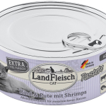Landfleisch Cat Adult Pastete hovězí, krůta, krevety — Náhled 3 z 6