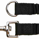 Tlumič tahu, nylonové vodítko s gumou 16 cm/ černé — Náhled 3 z 4