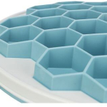 HIVE, talíř k pomalému krmení, ø 30 cm, plast/TRP/TPE, šedá/modrá — Náhled 5 z 6