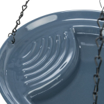 Venkovní závěsná keramická lázeň pro ptactvo, 550ml / 26 cm, modrá — Náhled 3 z 4