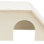 Dřevěný skládací domek BENT, šikmá střecha, morče/králíček, 40 x 18 — Náhled 3 z 6