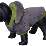 Nobby Teddy oboustranná mikina pro psy s kapucí šedá 29cm — Náhled 1 z 4