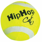 Balení-tenisový míček s rolničkou 4 cm HIPHOP CAT (3 ks v bal.) — Náhled 1 z 3