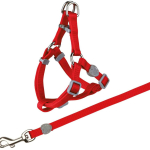 Nylonový postroj s vodítkem pro kočku 26-37cm/10mm, 1,20m — Náhled 3 z 4
