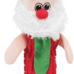 Vánoční plyšový Santa Claus/Sob/Sněhulák šustící 56 cm — Náhled 2 z 3