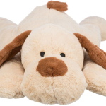 XXL plyšový pes Benny, 75 cm, béžová/hnědá — Náhled 4 z 5
