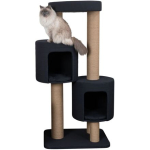 XXL škrabadlo TEITES, 148 cm, 2 iglů, robustní sloupky, černá — Náhled 5 z 6