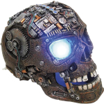 Nobby akvarijní dekorace Cyborg lebka s LED 20,8 x 13,7 x 15 cm — Náhled 2 z 2