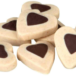 Soft Snack Happy Hearts - srdíčka jehněčí s rýží, kyblík 500 g — Náhled 2 z 2