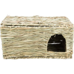 100% přírodní domeček morče/zakrslý králíček,  45 × 22 × 27 cm, tráva — Náhled 2 z 6