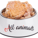 ALL ANIMALS losos kousky, konzerva pro psy, 200g — Náhled 2 z 2