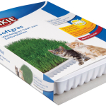 Jemná tráva pro kočku v misce TRIXIE 100 g — Náhled 2 z 3