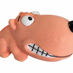 Mini pejsek BigHead 9 cm, se zvukem, latex,  HipHop — Náhled 1 z 3
