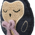 OWL - sova, šustící hračka pro kočky s katnipem, 11cm, plsť — Náhled 2 z 2