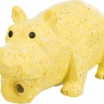 Hippo, latexový hroch s výplní, se zvukem, vzhled kámen, 15cm — Náhled 3 z 3