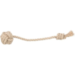 Lano s uzlovým míčem, ø 5/33 cm, bavlna/konopí — Náhled 2 z 2