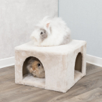 Plyšová jeskyně pro králíky 36 x 25 x 36 cm — Náhled 2 z 4