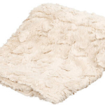 Plyšová deka COSY, béžová — Náhled 2 z 4