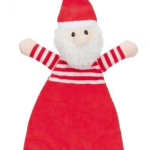 Vánoční plyšová šustící hračka SANTA, SOB, SNĚHULÁK 30 cm — Náhled 2 z 3
