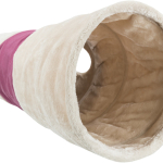 XXL tunel pro kočky, plyšový se šustící fólií, 3 otvory, ø 35 × 115 cm — Náhled 3 z 4
