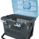 Transportní box MIDI CAPRI 44x33x32cm max.do 5kg TRIXIE,  - modro/šedá — Náhled 2 z 3