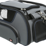Transportní taška WINGS, do letadla, 28 x 23 x 46cm, šedá/modrá (max 20kg) — Náhled 1 z 6
