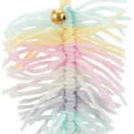 Peříčko z vlny s rolničkou, hračka pro kočky, 14 cm, polyester — Náhled 1 z 2