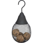 Zásobník ŽÁROVKA na lojové koule/ oříšky, 1.400 ml/ø 14 × 29 cm, černá — Náhled 1 z 4