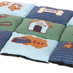 Barevná měkká podložka PATCHWORK 80 x 55 cm, protiskluzová — Náhled 2 z 4