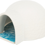 Igloo s chladící keramickou deskou,  13 x 9 x 15 cm, bílá — Náhled 3 z 3