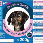 KIDDOG kachní masíčko s rýží a jogurtovou náplní - PREMIUM QUALITY 200 g dóza — Náhled 3 z 3