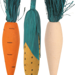 Dřevěná okusovací zelenina 10cm (3ks) TRIXIE — Náhled 4 z 4