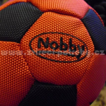 Nobby TAFFTOY míč s lanem nylon 35cm — Náhled 2 z 2