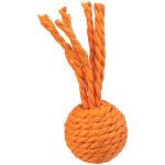 Chrastící míček, papírové lano, ø 4 × 11 cm — Náhled 3 z 4