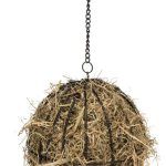Závěsný kovový míč na seno, lakovaný, 16cm — Náhled 1 z 2