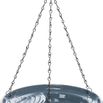 Venkovní závěsná keramická lázeň pro ptactvo, 550ml / 26 cm, modrá — Náhled 1 z 4