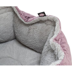 Xmas - Kulatý pelech ESTELLE 50 cm, vysoký okraj, samet/plyš — Náhled 6 z 6