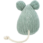 Myška tkaná sedící, s catnipem, 11 cm — Náhled 2 z 2