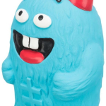Příšerka, latexová hračka plněná, se zvukem, 10 cm — Náhled 4 z 4