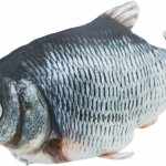 Ryba jako živá, mrskající se, s catnipem, látka, 30cm (RP 0,90 Kč) — Náhled 5 z 6