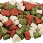 Vánoční mini srdíčka s kuřecím masem, pamlsek pro psy, 140 g — Náhled 2 z 3