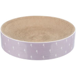 LILLY kulatý škrabací pelech s katnipem, ø 45 × 10 cm, karton, lila — Náhled 1 z 4