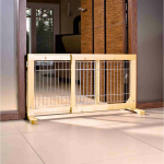 Posuvná bariéra pro štěňata a malé psy 63-108x50x31 cm — Náhled 2 z 4