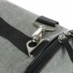 Transportní taška-pelíšek HOLLY 50x30x30 cm nylon,černo/šedá (max 15kg) — Náhled 5 z 6