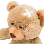 Be Eco medvěd TEDDY, plyšová hračka se zvukem, 23 cm — Náhled 3 z 3
