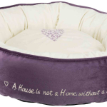 Pelech kulatý PET´S HOME 50 cm fialovo/krémový - DOPRODEJ — Náhled 2 z 6