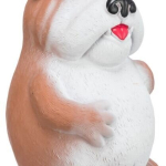 Pes, latexová hračka plněná, se zvukem, 14 cm — Náhled 1 z 3