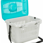 Transportní box MIDI CAPRI 44x33x32cm max.do 5kg TRIXIE,  - modro/šedá — Náhled 3 z 3